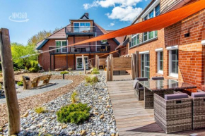 Traumhaftes Appartement mit Terrasse - Odins Blick Wohnung 10 - am Privatstrand in Middelhagen